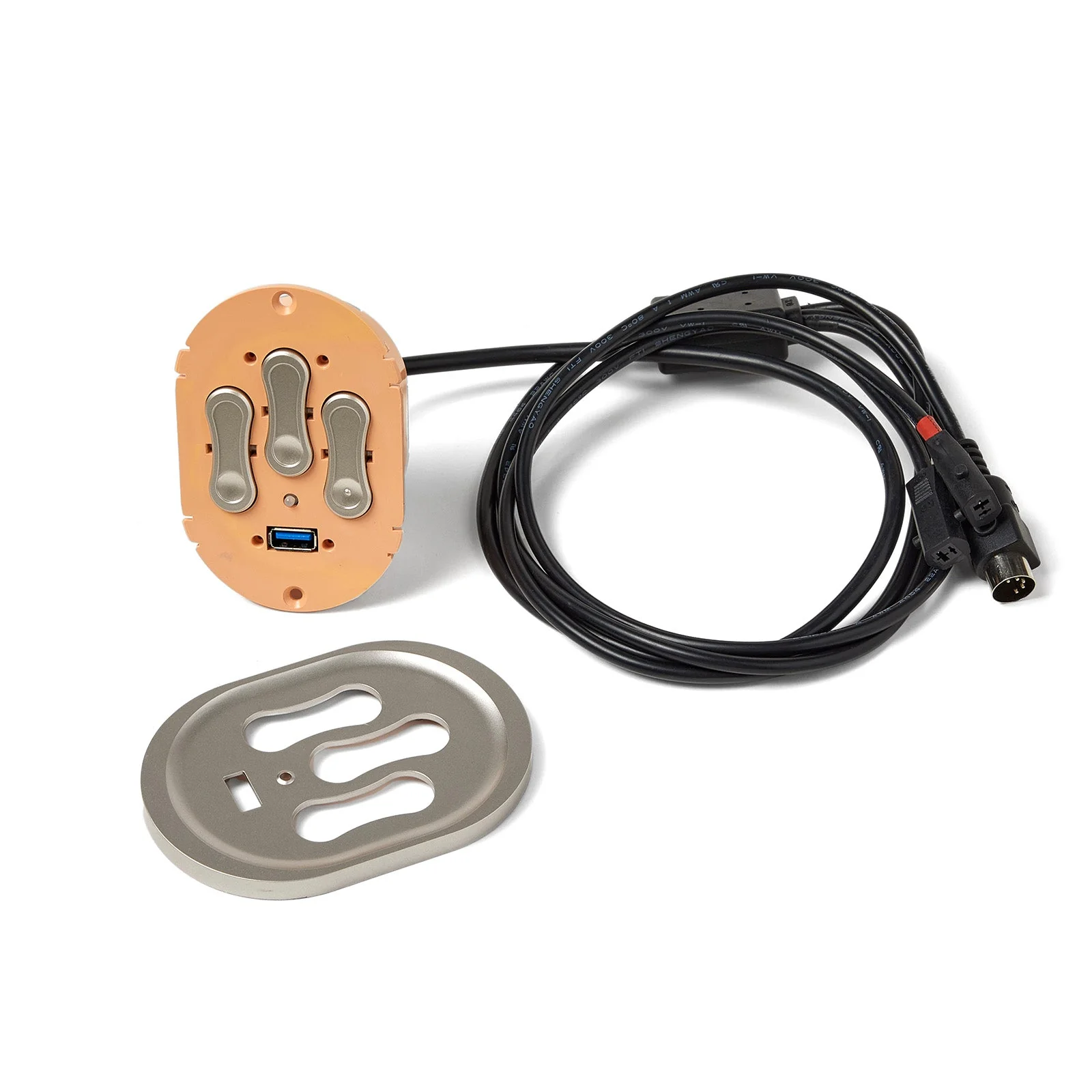 Ashley Furniture / Franklin Furniture - Power Recline, Power Headrest, Power Lumbar Replacement 3 Button Control with USB - KDH241-001 - Image 3