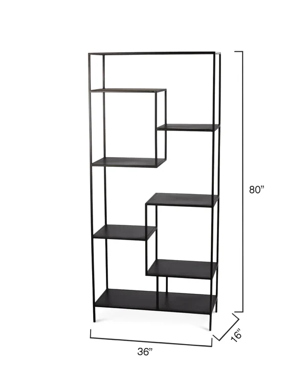 Jamie Young Company - Element Etagere - 20ELEM-ETBK - Image 3